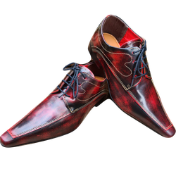 Sapato Masculino Italiano Em Couro Social Executiv... - Art Sapatos ®