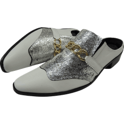 Mule Masculino Em Couro - Babuche - Grey Heaven - ... - Art Sapatos ®