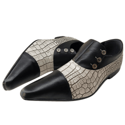 Sapato Masculino Em Couro Social Executivo Branco ... - Art Sapatos ®