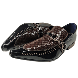 Sapato Masculino Em Couro Social Executivo Marrom ... - Art Sapatos ®