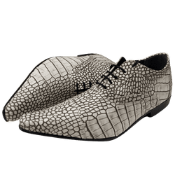 Sapato Masculino Em Couro Social Executivo Branco ... - Art Sapatos ®