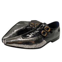 Sapato Masculino Em Couro Social Executivo Prata D... - Art Sapatos ®