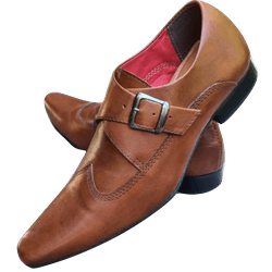 Sapato Masculino Italiano Em Couro Marrom Chivalry... - Art Sapatos ®