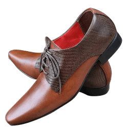Sapato Masculino Italiano Em Couro Caderousse Ref:... - Art Sapatos ®