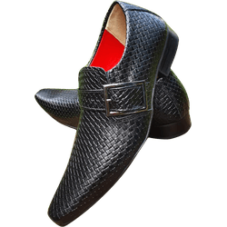 Sapato Masculino Italiano Em Couro Social Executiv... - Art Sapatos ®