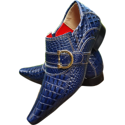 Sapato Masculino Italiano Em Couro Social Executiv... - Art Sapatos ®