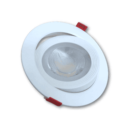 Spot De Led 12w Direcionável Redondo Branco Neutro... - Benled