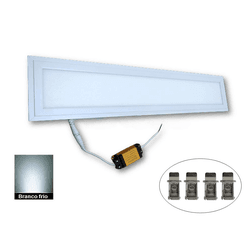 Luminária Painel Plafon Led 12w Retangular Embutir... - Benled