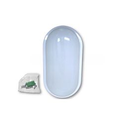 Luminária Led Arandela 24w Tartaruga Branco Quente... - Benled