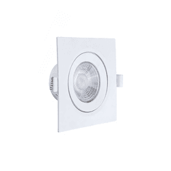 Spot LED 12W Quadrado de Embutir - Direcionável Bi... - Benled