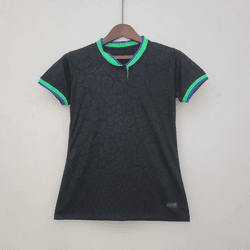 CAMISA FEMININA DA SELEÇÃO BRASILEIRA PRETA COPA 2... - GOAT SPORTS