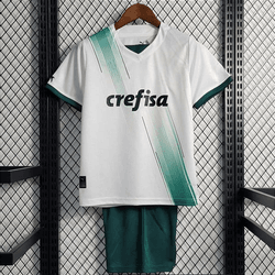 Conjunto Infantil Palmeiras 23/24 Branca - KIDS4 - GOAT SPORTS