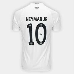 Camisa Santos 25/26 I Personalizada Neymar JR 10 - ATACADO LK SPORTS
