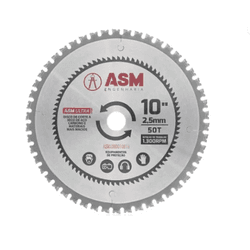 Disco De Corte Asm Ultra Multiuso 10 Pol. | Sem Rebarbas - Atacadão das Serras