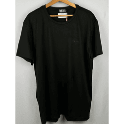 Camisa Peruana diesel Preta Escrita No Peito peque... - Atacado das Tailandesas