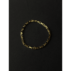 Pulseira Elo Tijolinho 4mm - Atacado das Tailandesas