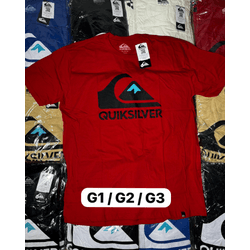 Camisa Quiksilver Vermelha Desenho Vermelha - Atacado das Tailandesas