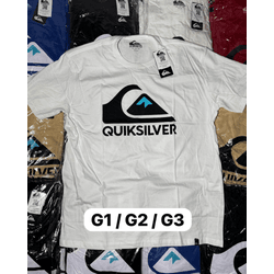 Camisa Quiksilver Branca Desenho - Atacado das Tailandesas