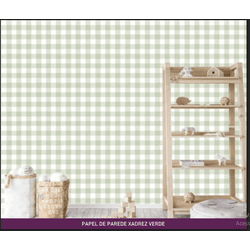Papel de Parede Xadrez (m²) - PPX001 - Ateliê Ágape
