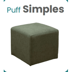 Puff Simples - PS003 - Ateliê Ágape