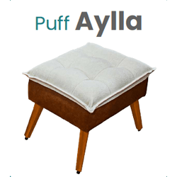 Puff Aylla - PA004 - Ateliê Ágape