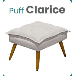 Puff Clarice - PC007 - Ateliê Ágape
