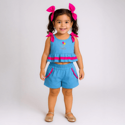 Conjunto Pedacinho do ceu - Ateliê NewBaby
