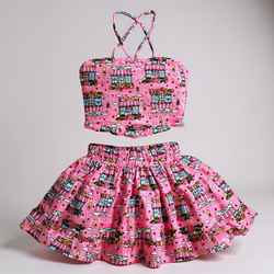CONJUNTO LUNA-bobbie goods rosa - Ateliê NewBaby