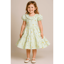 VESTIDO Amora - margarida - Ateliê NewBaby