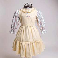 Vestido Lily com Blusa 2 peças - Ateliê NewBaby