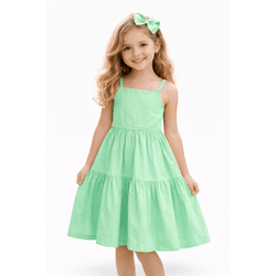 Vestido Marissol - verde menta - Ateliê NewBaby