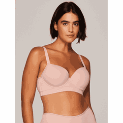 Sutiã Meia Taça Plus Size Rose - 7030012 - ATELIÊ DA LINGERIE