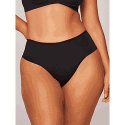Calcinha Alta Lateral Dublada Preto - 2013013 - ATELIÊ DA LINGERIE