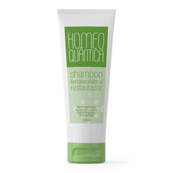 Shampoo Fortalecedor e Restaurador Homeoquântica - Óleos essenciais de Alecrim e Limão - Ativo Natural Suplementos