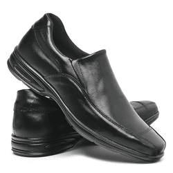 Sapato Social Masculino Confort Couro Legítimo - P... - NOTORIAN'S SHOP