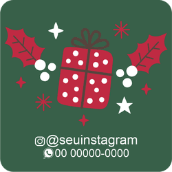 Adesivos de Natal - ATUAL COMUNICAÇÃO