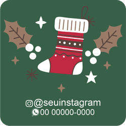Adesivos de Natal - ATUAL COMUNICAÇÃO