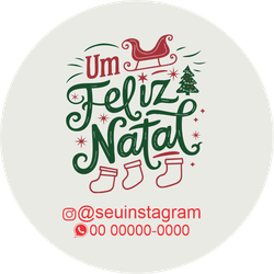 Adesivos de Natal - ATUAL COMUNICAÇÃO
