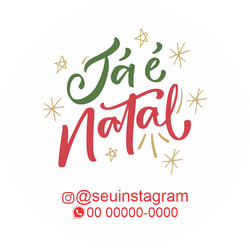 Adesivos de Natal - ATUAL COMUNICAÇÃO