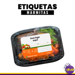 Adesivos para Marmitas - ATUAL COMUNICAÇÃO