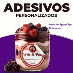 Rótulos Adesivos em Vinil à Prova Dágua - ATUAL COMUNICAÇÃO