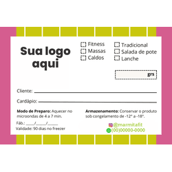 Adesivos para Marmitas Copia Copia - ATUAL COMUNICAÇÃO
