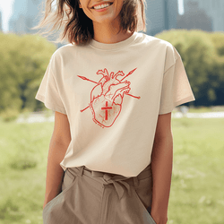 Camiseta Básica O Amor Vence - Aurora Clothing