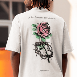 Camiseta Básica A Dor de Jesus - Aurora Clothing