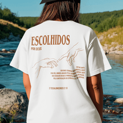 Camiseta Básica Escolhidos por Deus - Aurora Clothing