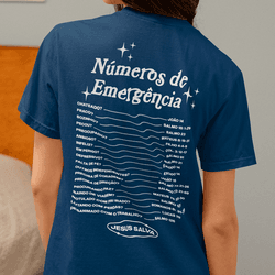 Camiseta Básica Jesus Salva na Emergência - Aurora Clothing