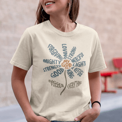 Camiseta Básica My God Is - Aurora Clothing