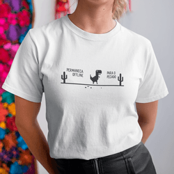 Camiseta Básica Pecado Offline - Aurora Clothing