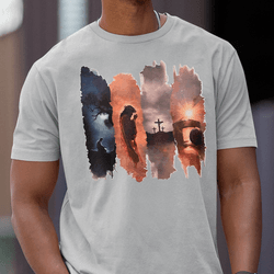 Camiseta Básica Paixão de Cristo - Aurora Clothing