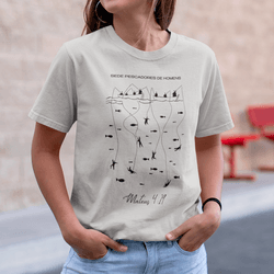 Camiseta Básica Pescadores de Homens - Aurora Clothing